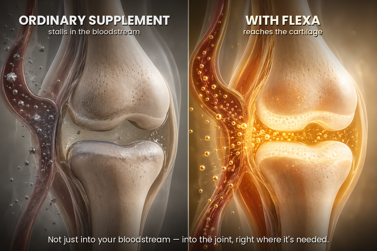 Reach the Cartilage Itself — Where No Ordinary Supplement Can Go